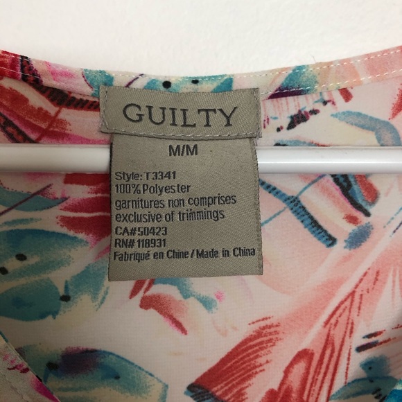 Sheer, cropped blouse from Guilty! - Picture 3 of 3